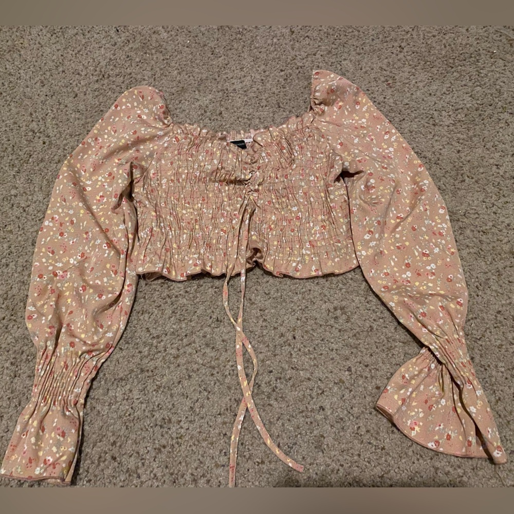 Floral Pink Women's Top